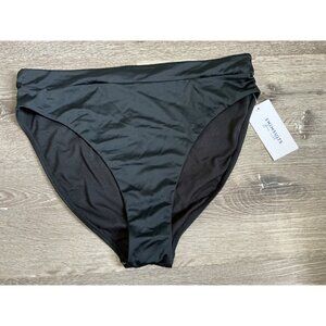 Swimsuits for All‎ Womens Bikini Bottoms Size 16 Black NWT Plus Size